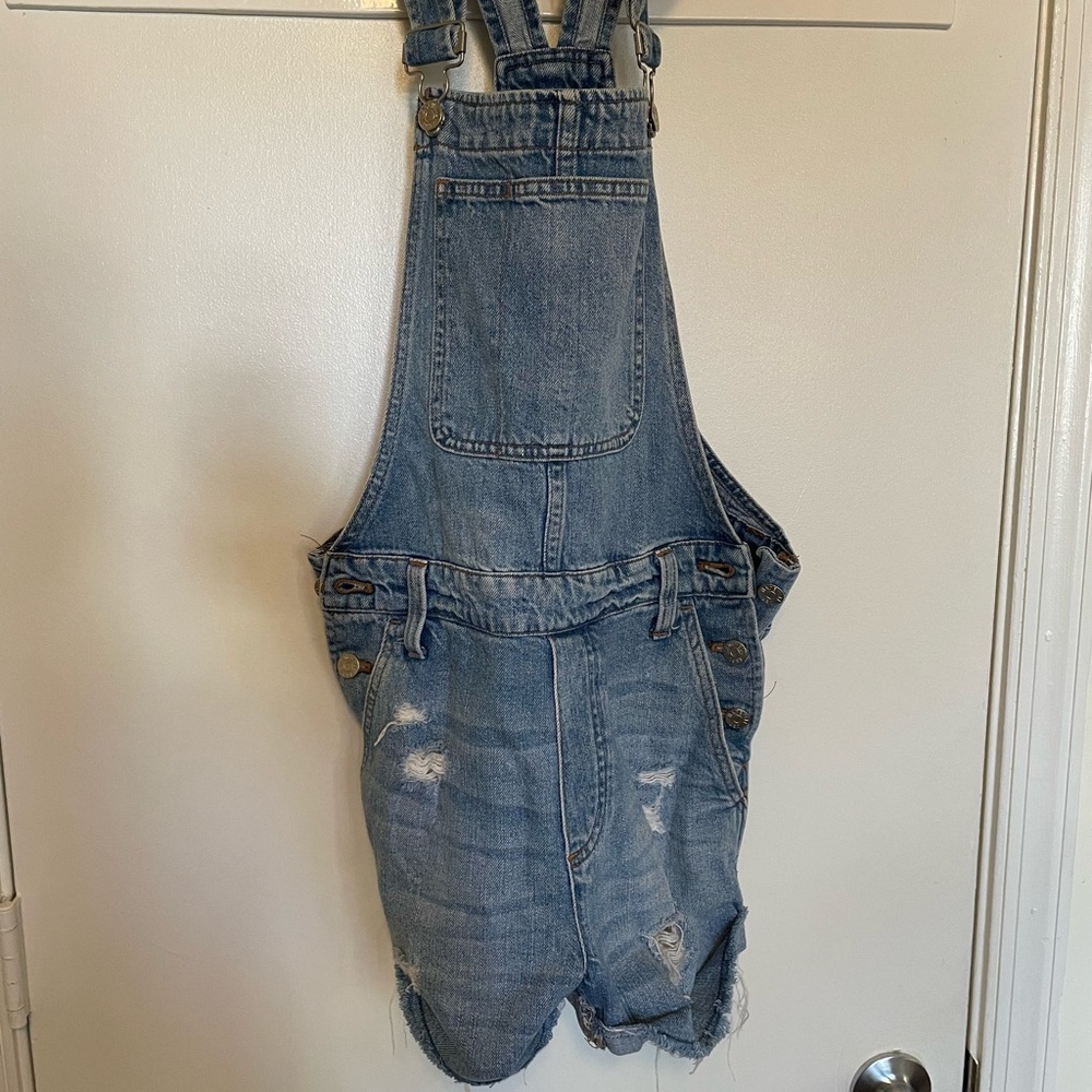Madewell overall shorts size small
